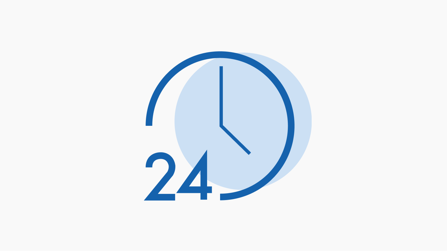 clock, twenty four hours